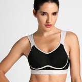 WOMENS: High-Impact Support, Wire Free, Bounce-Control Sports Bra | BAND: 32-44 | CUP: B, C, D, DD, E, F