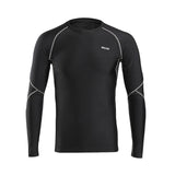 MENS: Fleece-Lined Compression Base Layer Long Sleeve Shirt