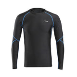 MENS: Fleece-Lined Compression Base Layer Long Sleeve Shirt