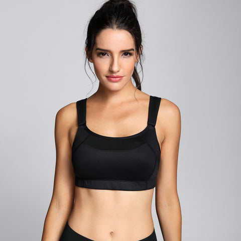 WOMENS: Wirefree Maximum Compression Support Sports Bra | BAND: 32-44 | CUP: B, C, D, DD