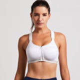 WOMENS: WINTER WORKOUT!! Front Closure Wirefree Sports Bra (Non-Padded) w/ Adjustable Straps | BAND: 32-38 | CUP: B, C, D, DD, E | 1-DAY SALE | FREE SHIPPING!!