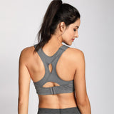 WOMENS: High-Impact, Wire Free, Full Coverage, Lightly Padded Sports Bra | BAND: 32-42 | CUP: B, C, D, DD, E |**1-DAY SALE** | FREE SHIPPING