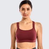 WOMENS: Wirefree Maximum Compression Support Sports Bra | BAND: 32-44 | CUP: B, C, D, DD