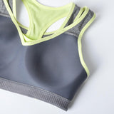 WOMENS: High-Impact Support Wirefree Racerback Sports Bra | SIZE: XS - XXL |**1-DAY SALE**| FREE SHIPPING!