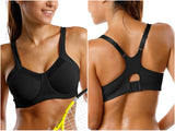 WOMENS: Underwire Non-Padded Powerback High-Impact Sports Bra | BAND: 32-42 | CUP: B, C, D, DD | FINAL STOCK