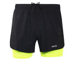 [CLEARANCE]: MENS XXL, XL & MEDIUM SIZES REMAIN | 2-in-1 Quick-Dry Marathon Compression Shorts |**1-DAY SALE** | FREE SHIPPING